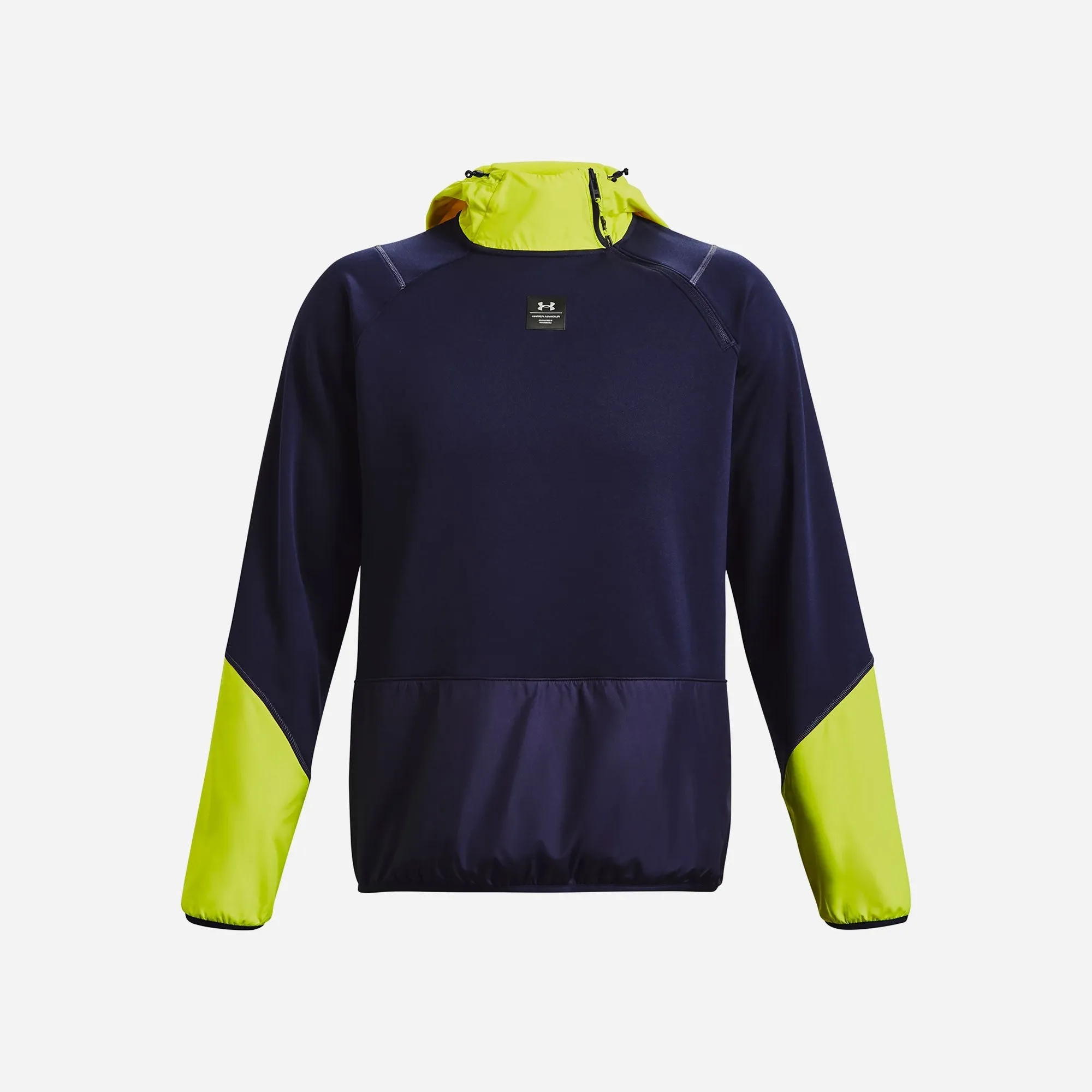 Áo Hoodie Under Armour Rush Fleece - Xanh Navy