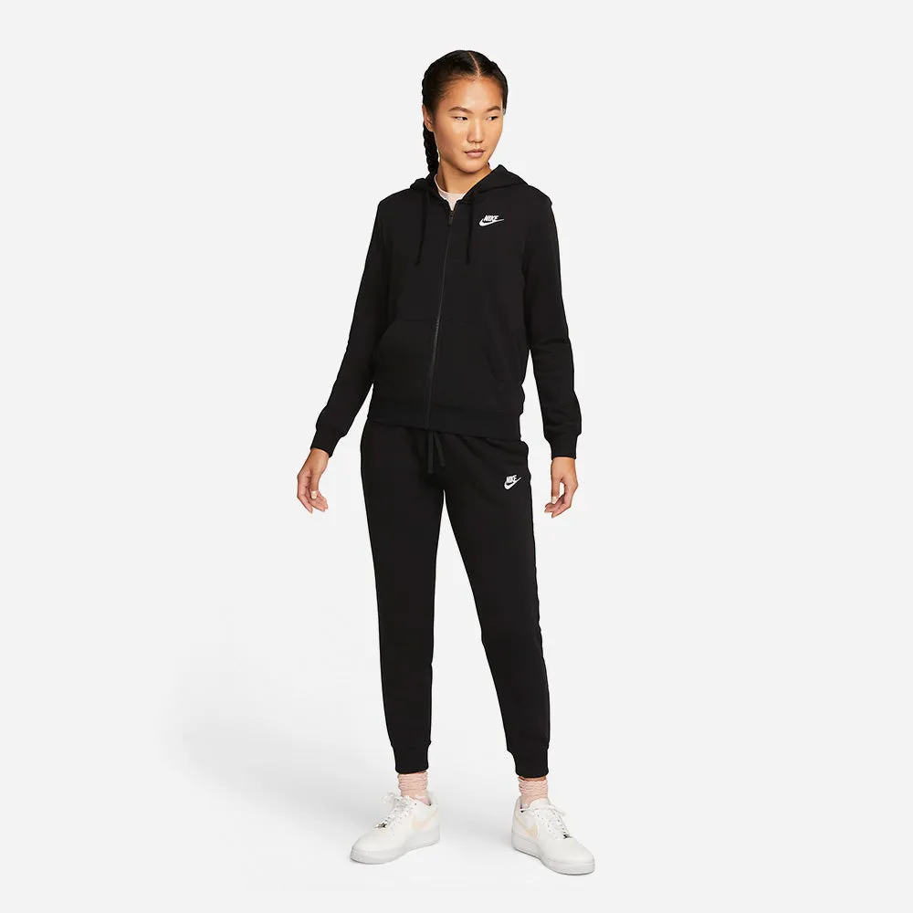 Áo Khoác Nữ Nike Sportswear Club Fleece Full-Zip - Đen