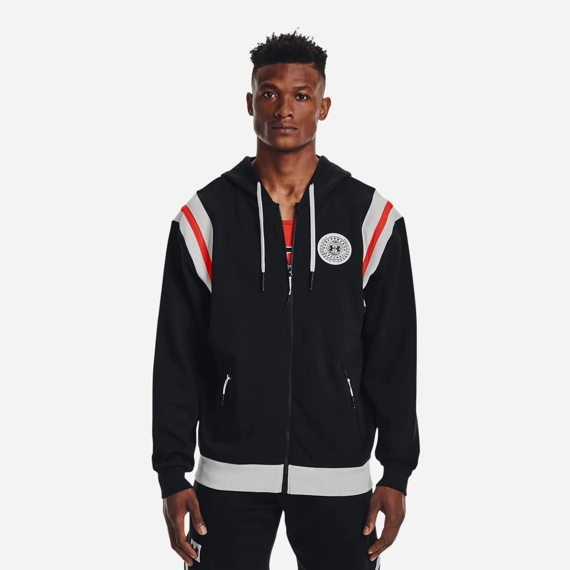 Áo Khoác Nam Under Armour Rival Fleece Alma Mater Full-Zip - Đen