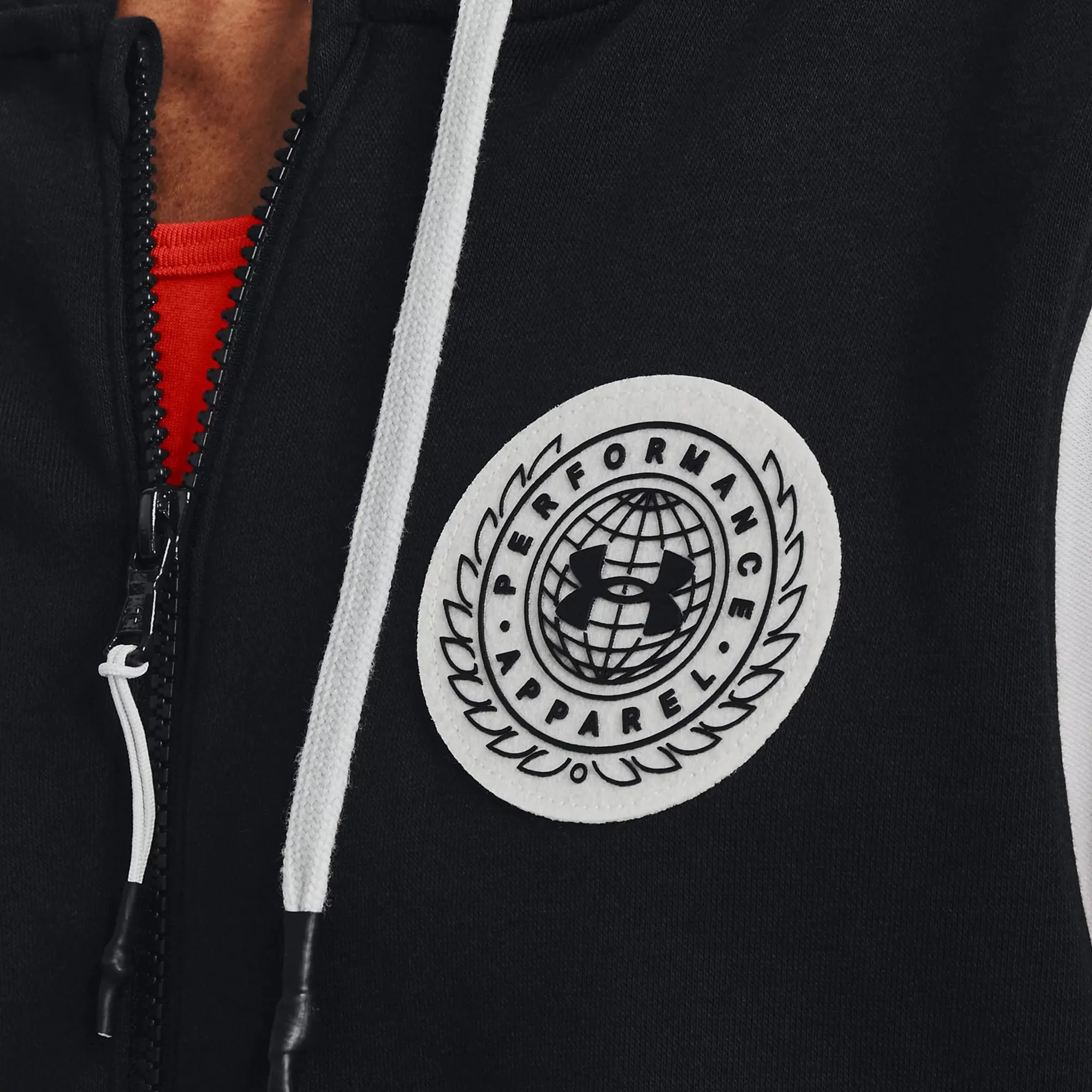 Áo Khoác Nam Under Armour Rival Fleece Alma Mater Full-Zip - Đen