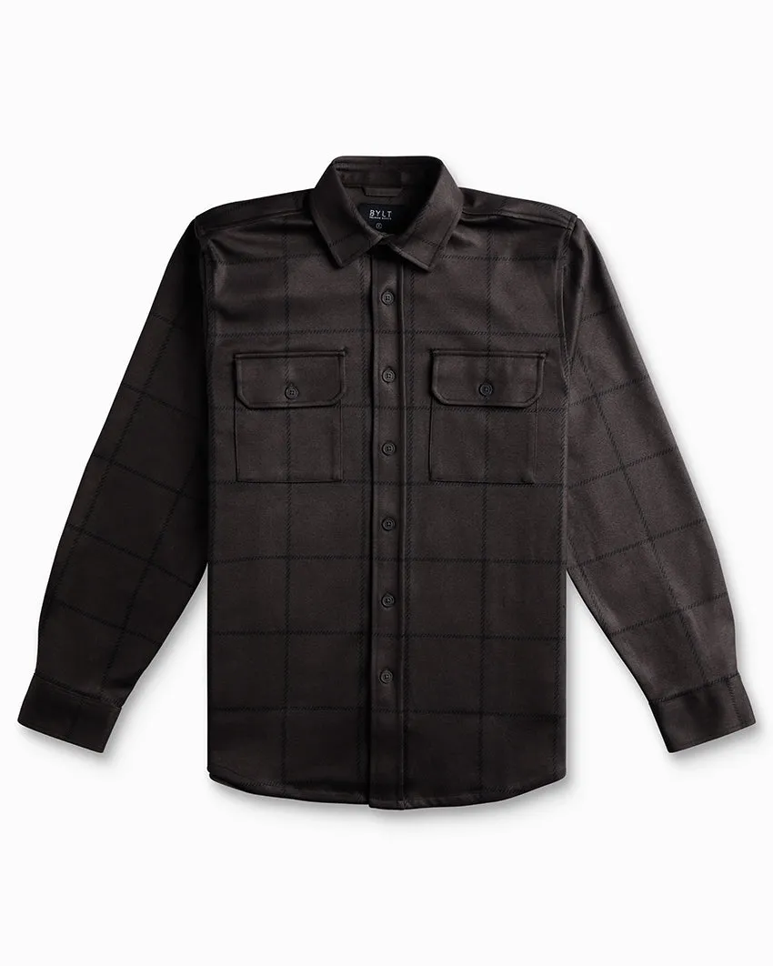 Plaid Coastal Overshirt <!-- Size XL -->