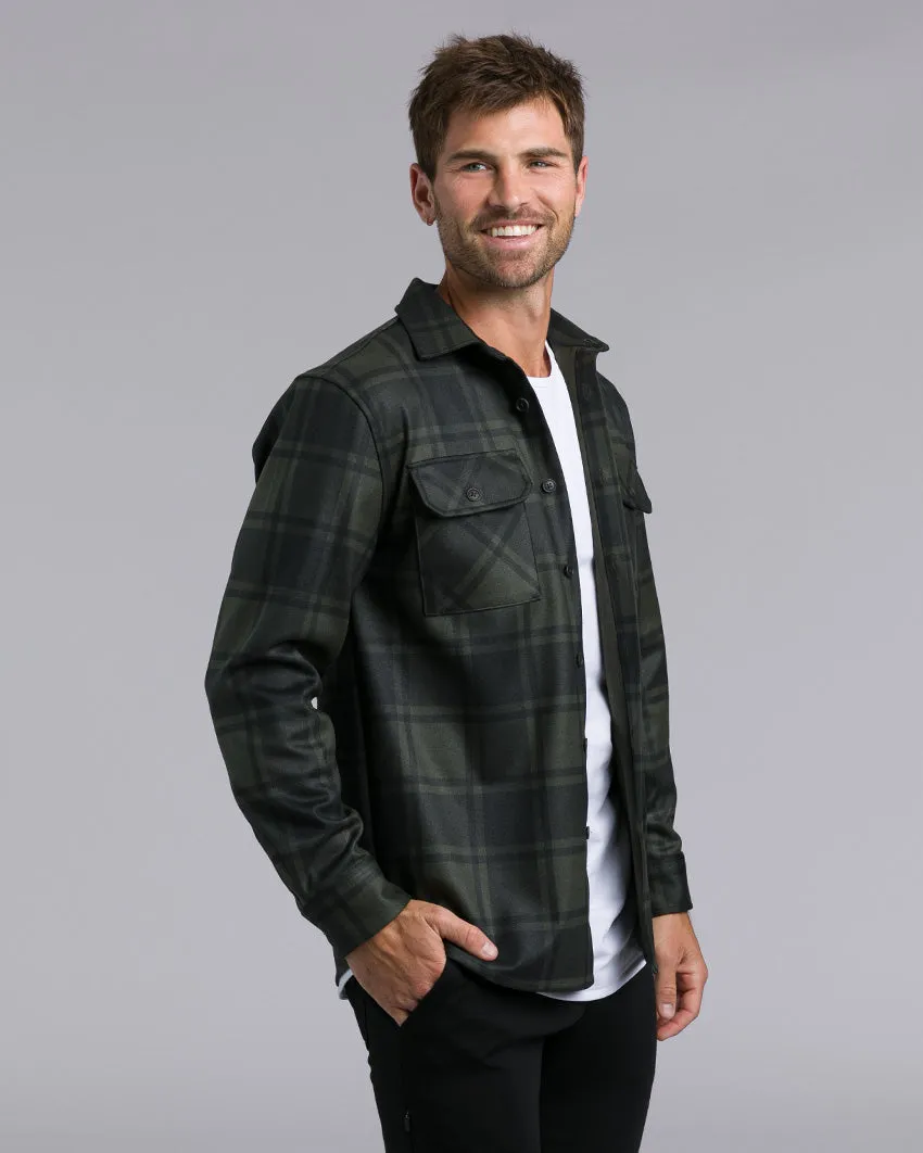 Plaid Coastal Overshirt <!-- Size XL -->