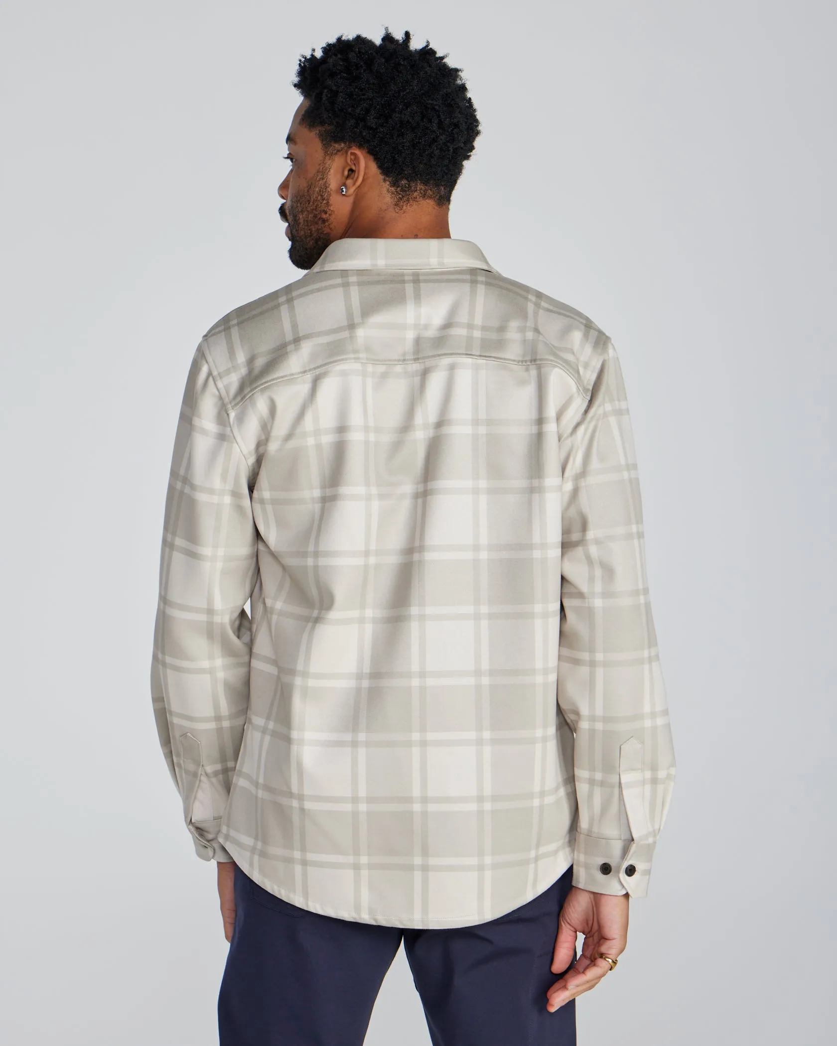 Plaid Coastal Overshirt <!-- Size XL -->