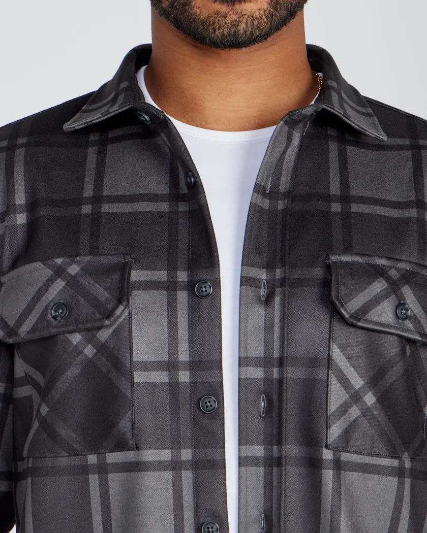 Plaid Coastal Overshirt <!-- Size XL -->