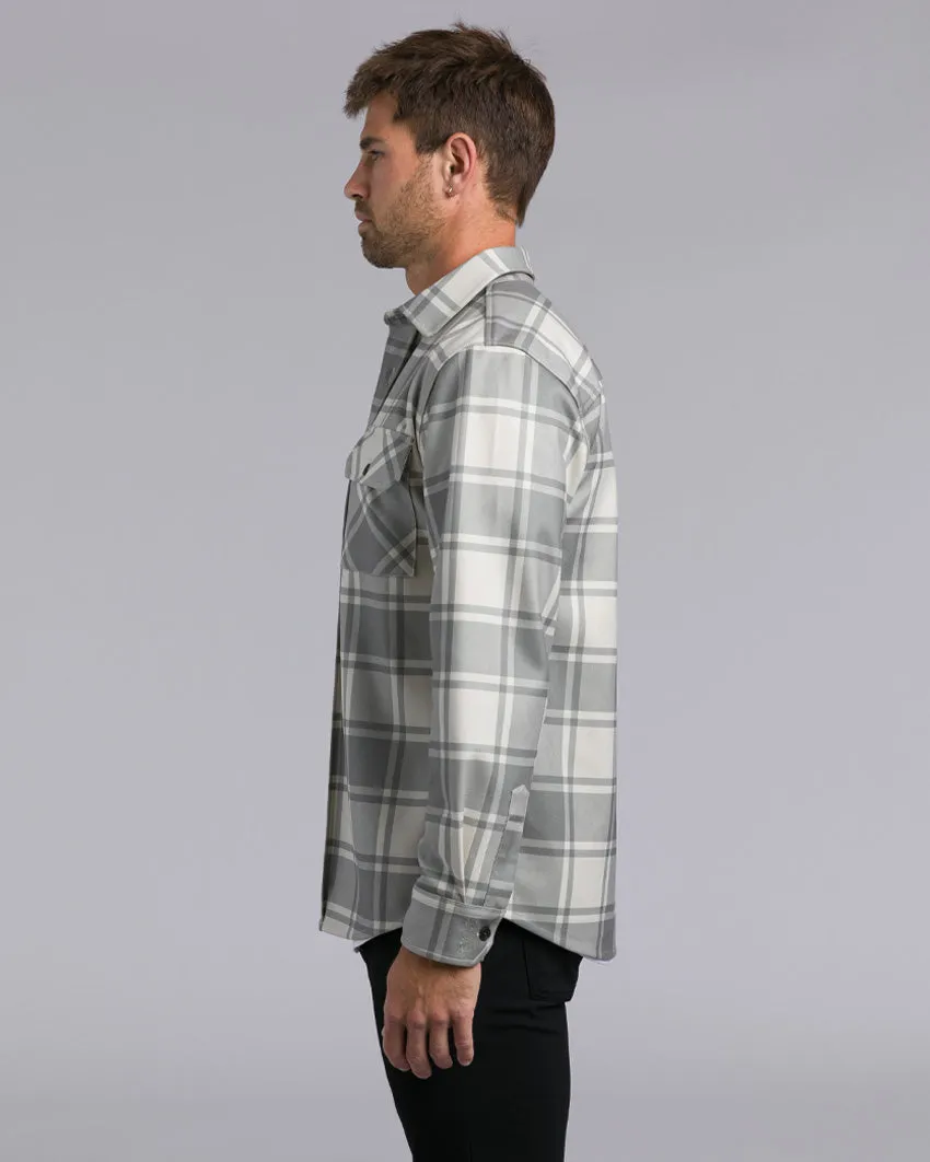 Plaid Coastal Overshirt <!-- Size XL -->
