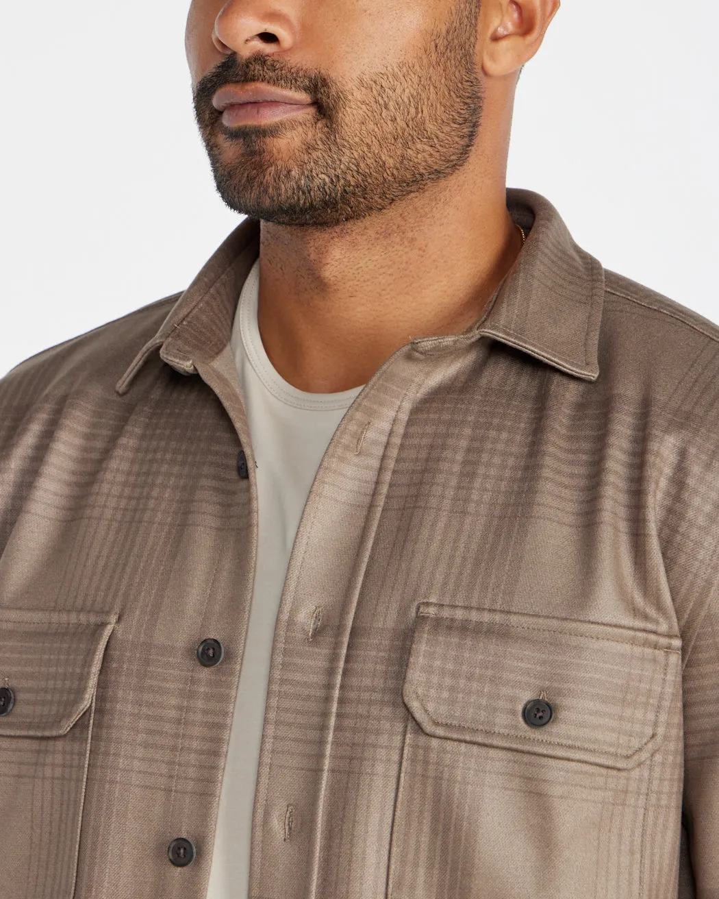 Plaid Coastal Overshirt <!-- Size XL -->
