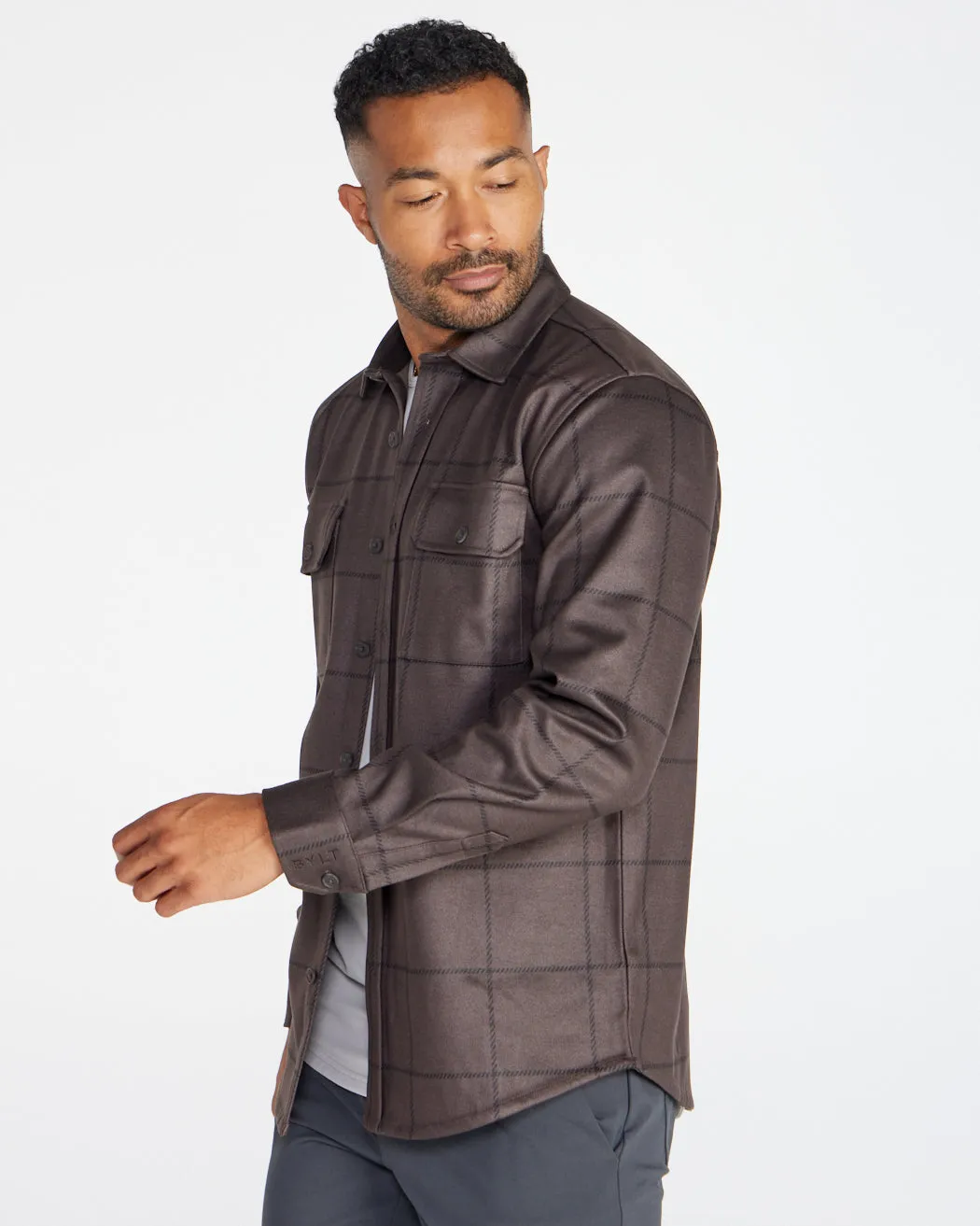 Plaid Coastal Overshirt <!-- Size XL -->