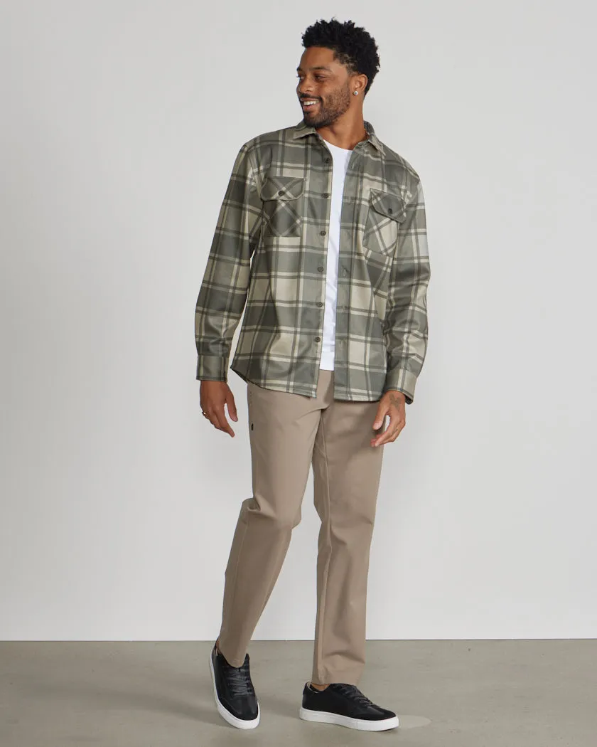 Plaid Coastal Overshirt <!-- Size XL -->