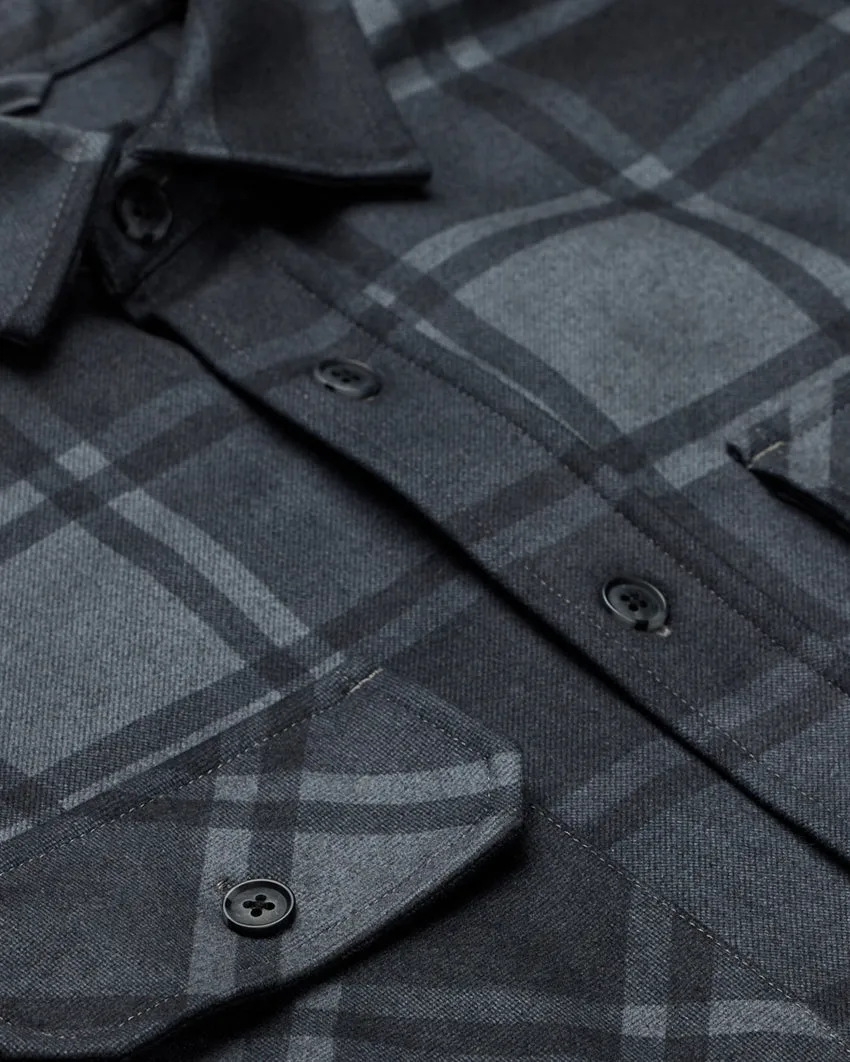 Plaid Coastal Overshirt <!-- Size XL -->