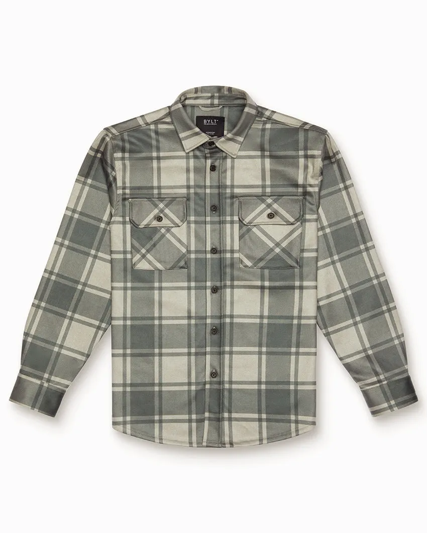 Plaid Coastal Overshirt <!-- Size XL -->
