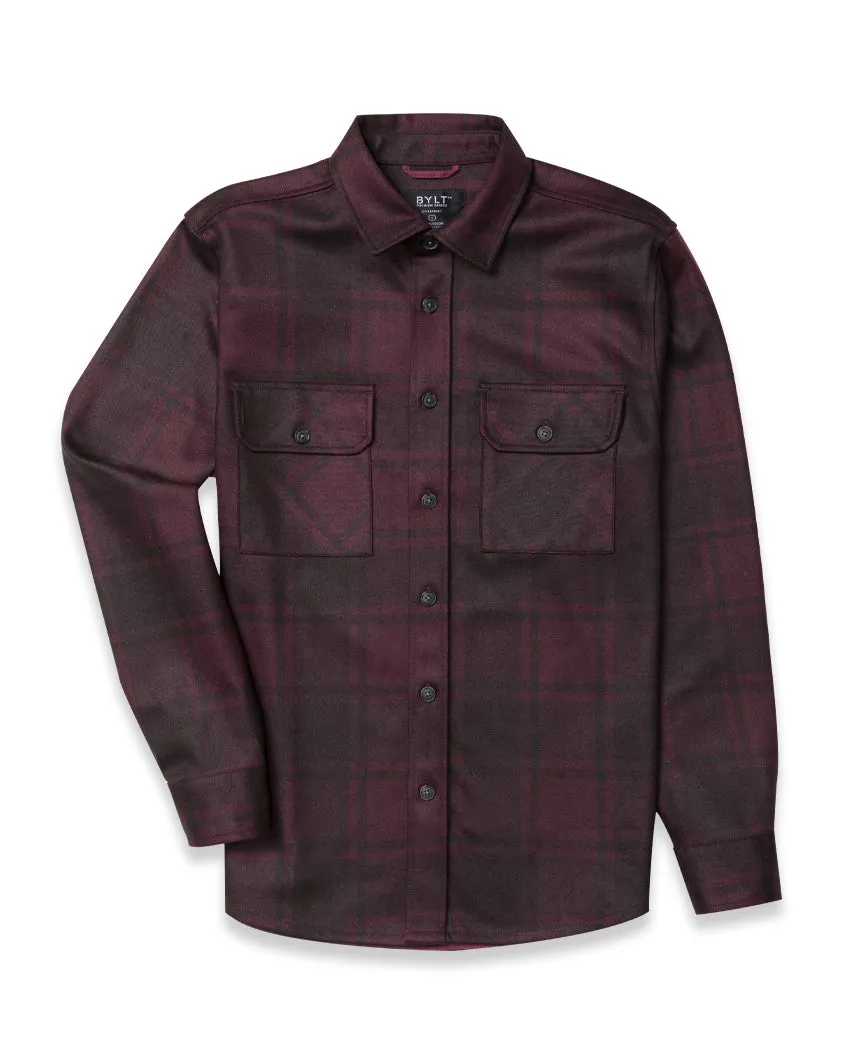 Plaid Coastal Overshirt <!-- Size XL -->