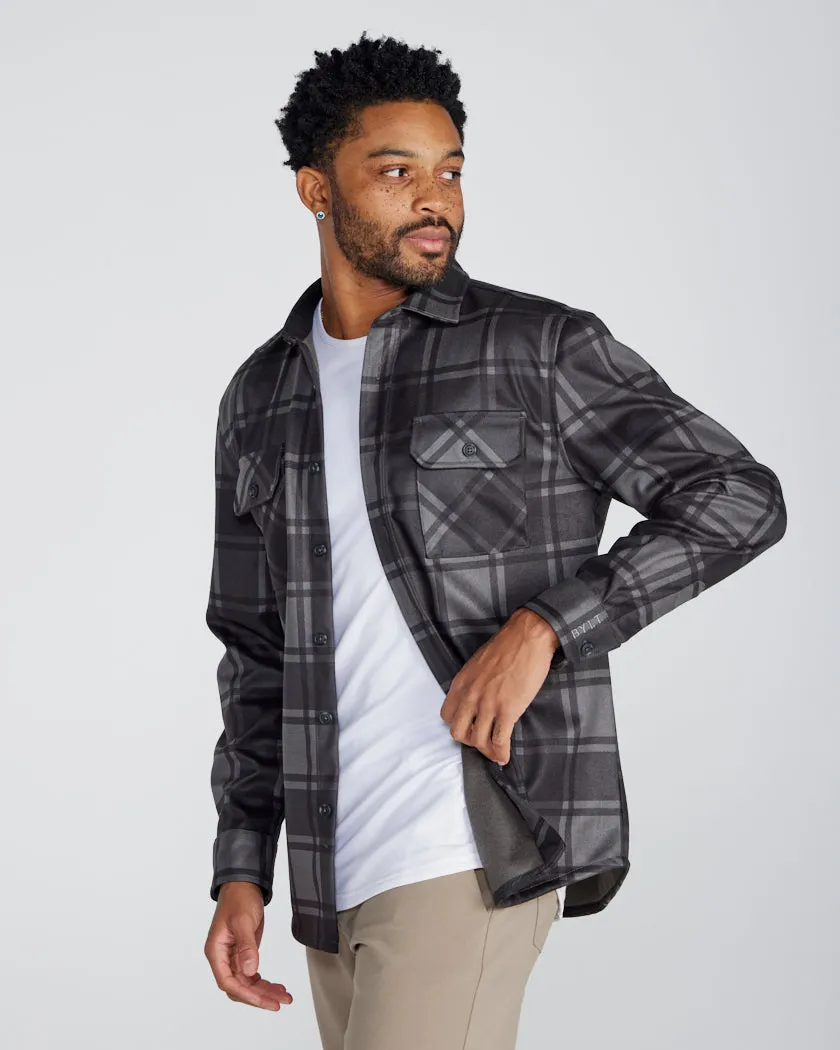 Plaid Coastal Overshirt <!-- Size XL -->
