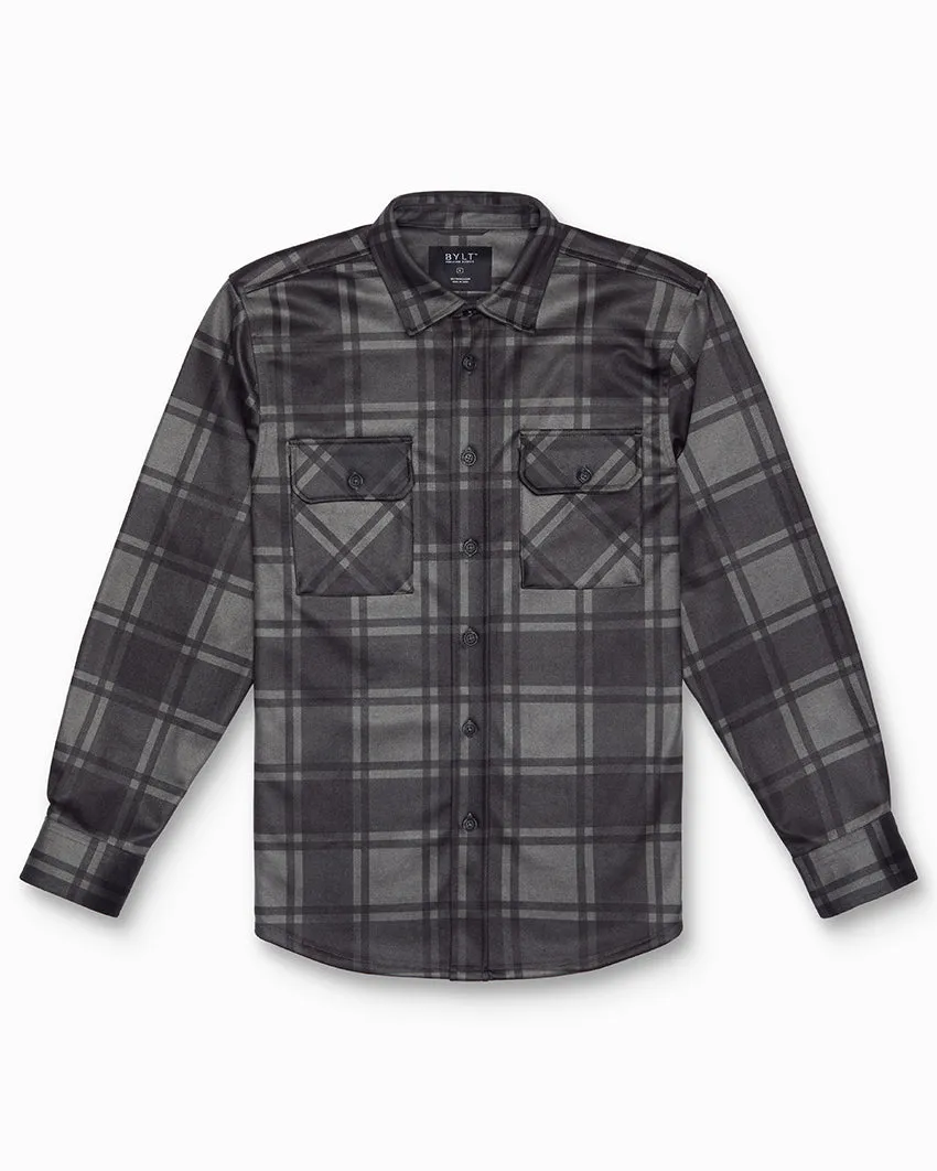 Plaid Coastal Overshirt <!-- Size XL -->
