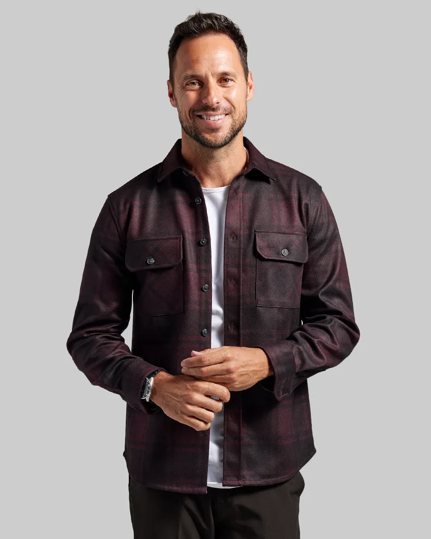 Plaid Coastal Overshirt <!-- Size XL -->