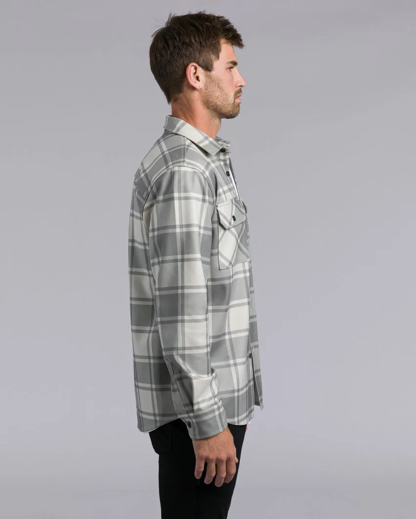 Plaid Coastal Overshirt <!-- Size XL -->