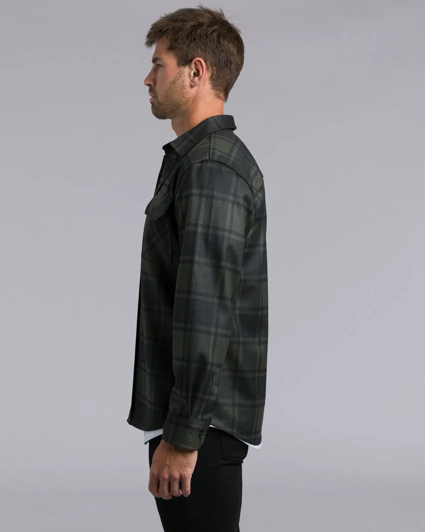 Plaid Coastal Overshirt <!-- Size XL -->