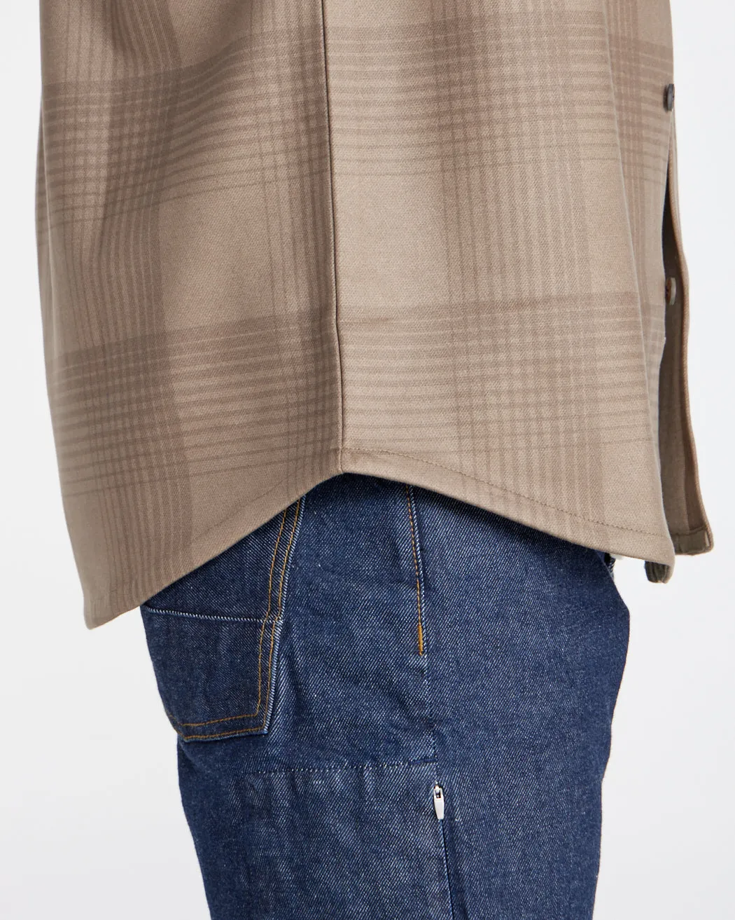 Plaid Coastal Overshirt <!-- Size XL -->