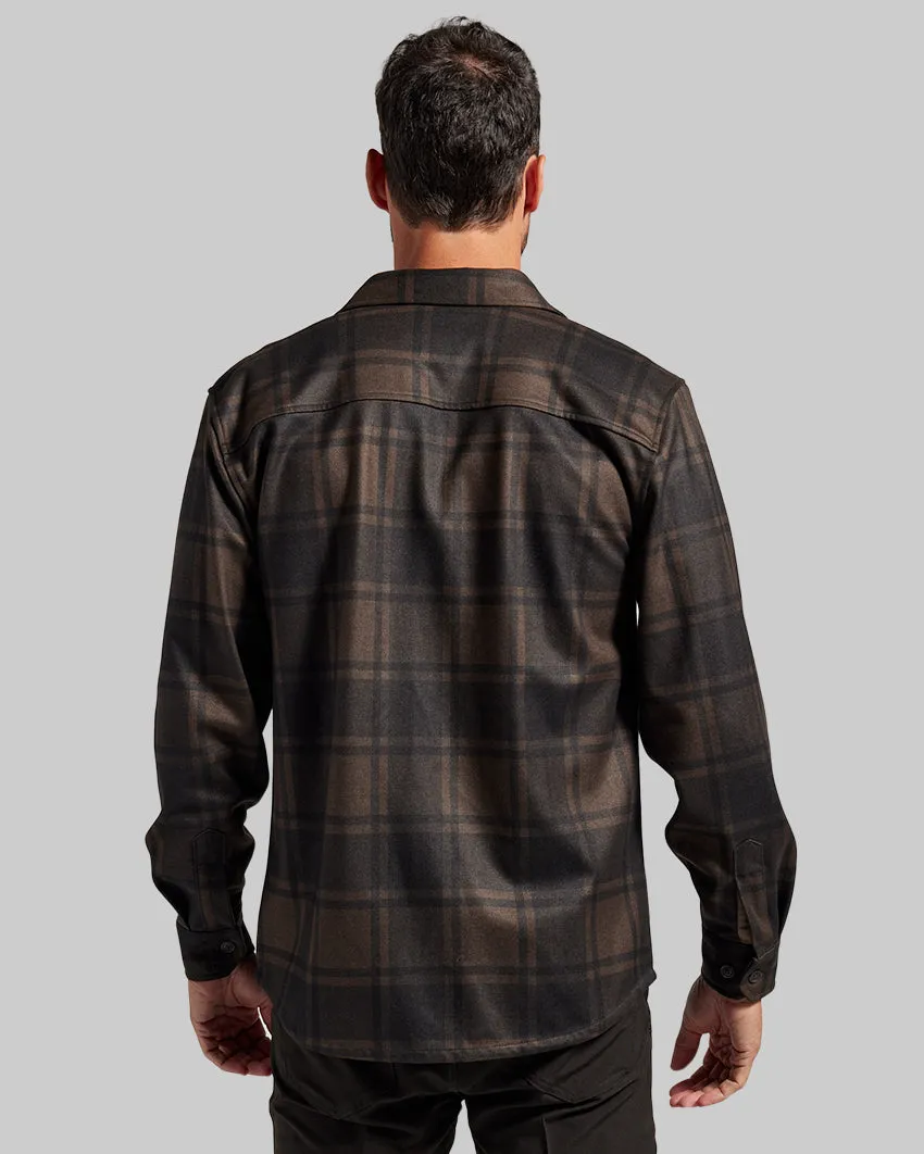 Plaid Coastal Overshirt <!-- Size XL -->