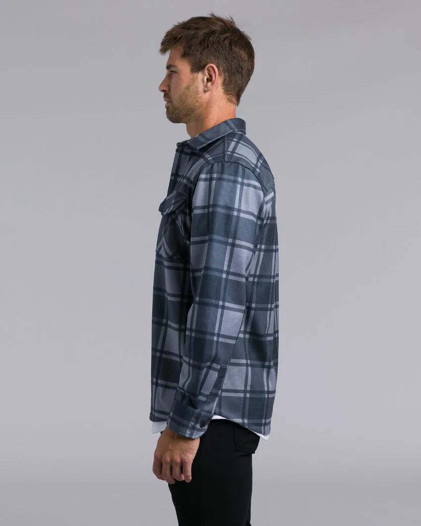 Plaid Coastal Overshirt <!-- Size XL -->