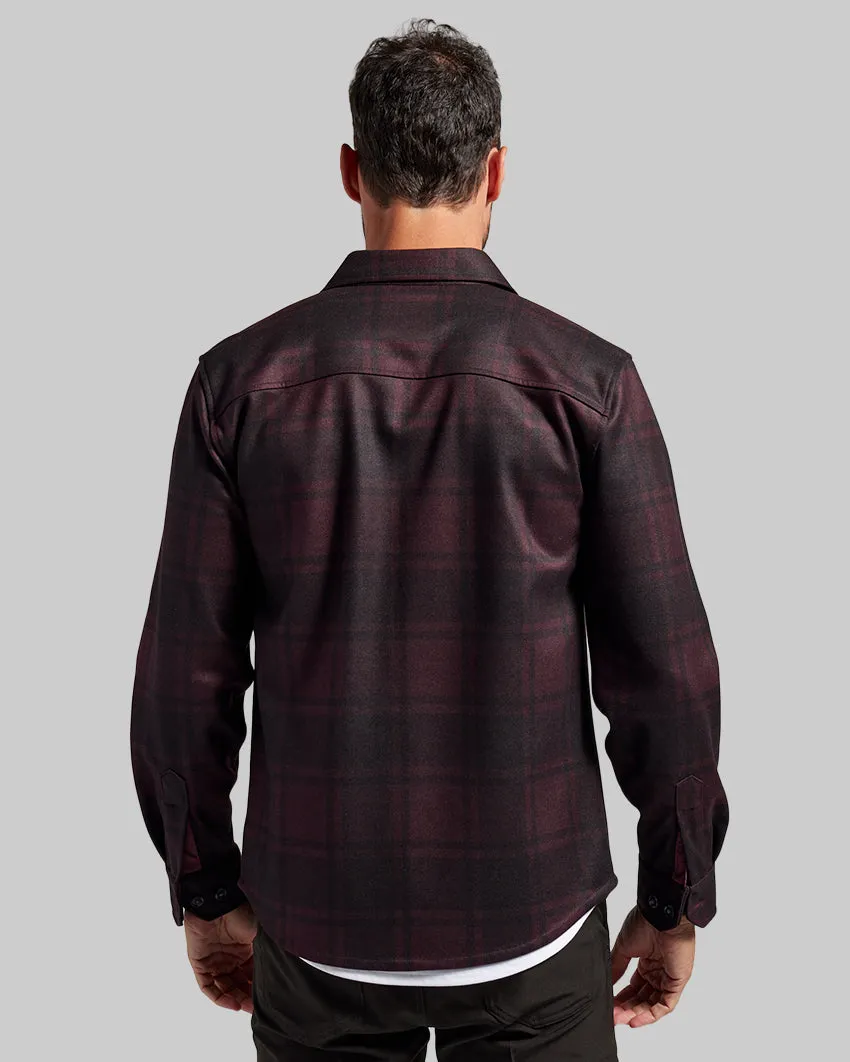 Plaid Coastal Overshirt <!-- Size XL -->