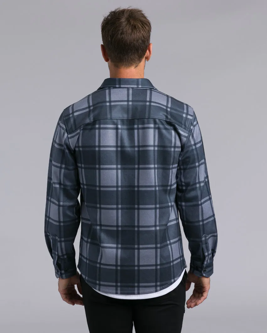Plaid Coastal Overshirt <!-- Size XL -->