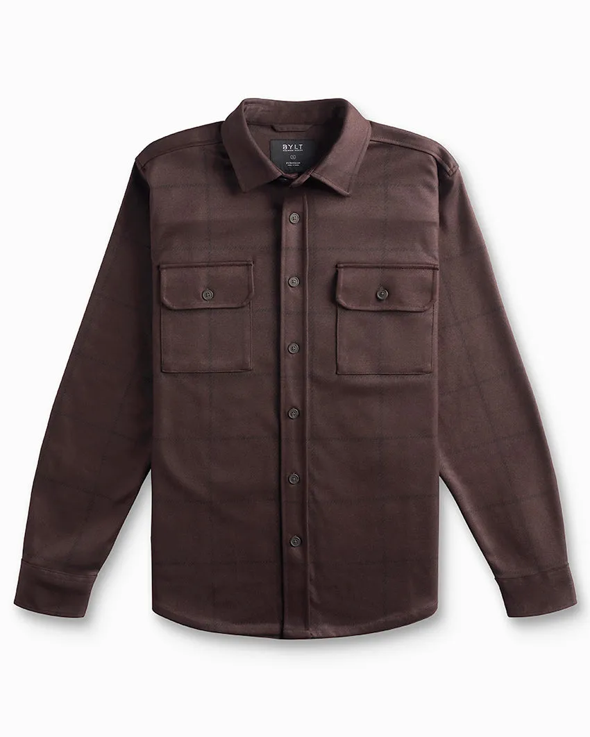 Plaid Coastal Overshirt <!-- Size XL -->