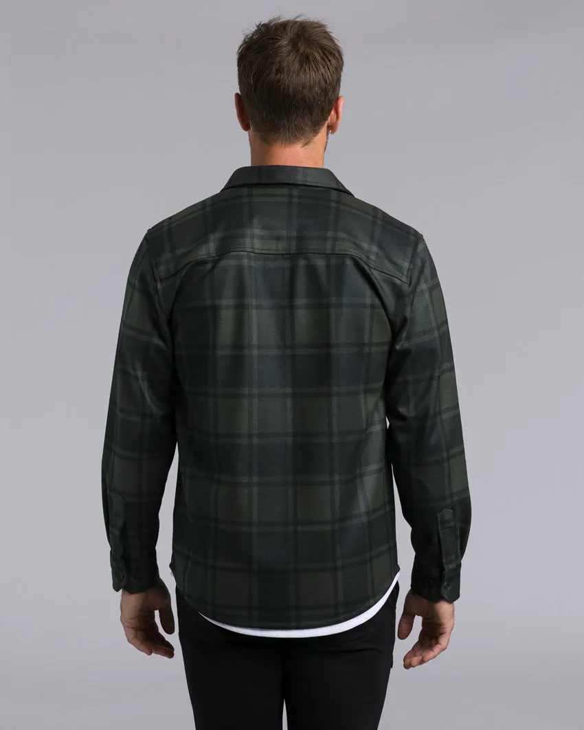 Plaid Coastal Overshirt <!-- Size XL -->