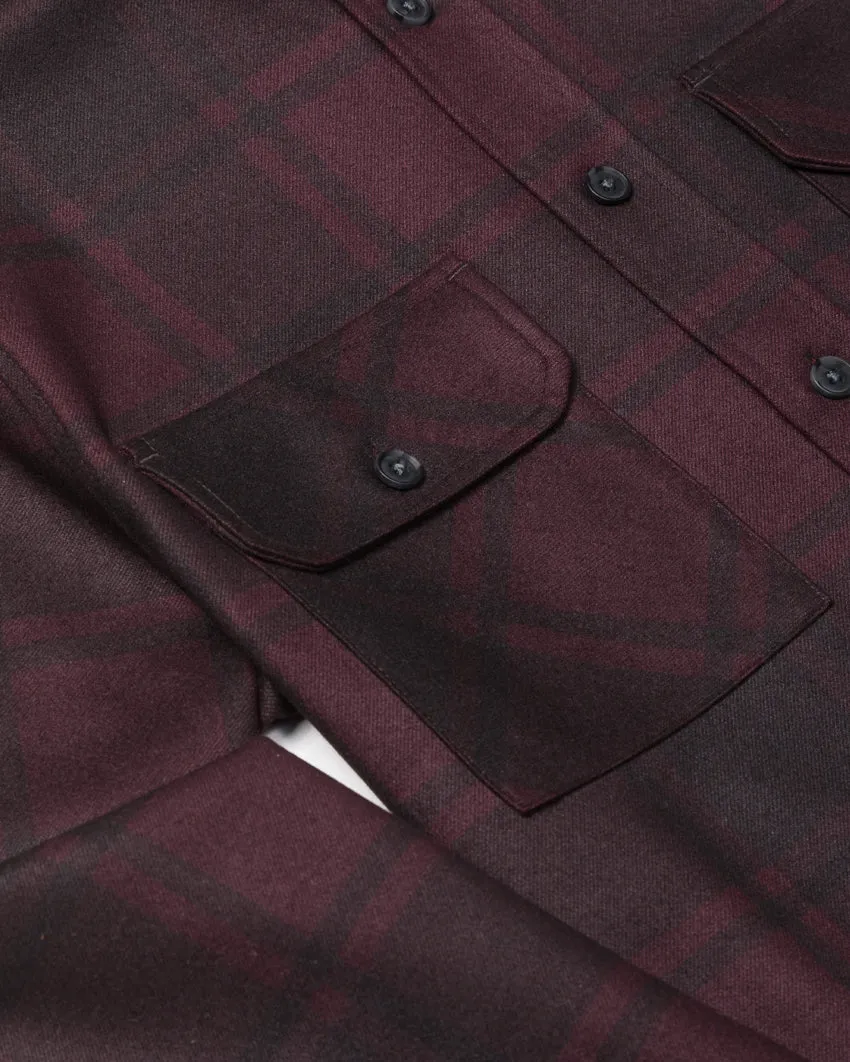 Plaid Coastal Overshirt <!-- Size XL -->