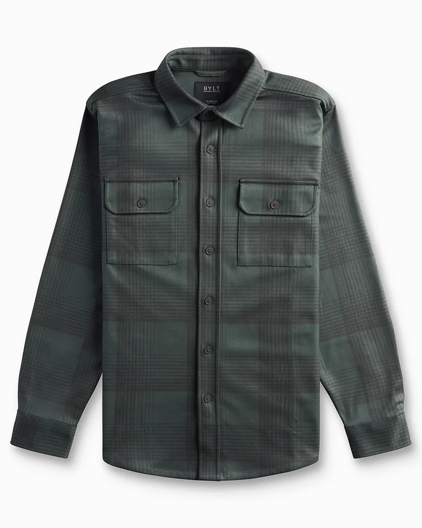 Plaid Coastal Overshirt <!-- Size XL -->