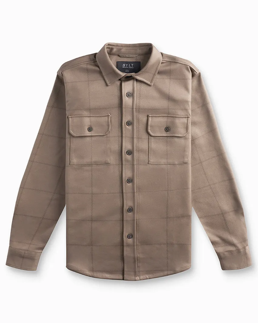 Plaid Coastal Overshirt <!-- Size XXXL -->