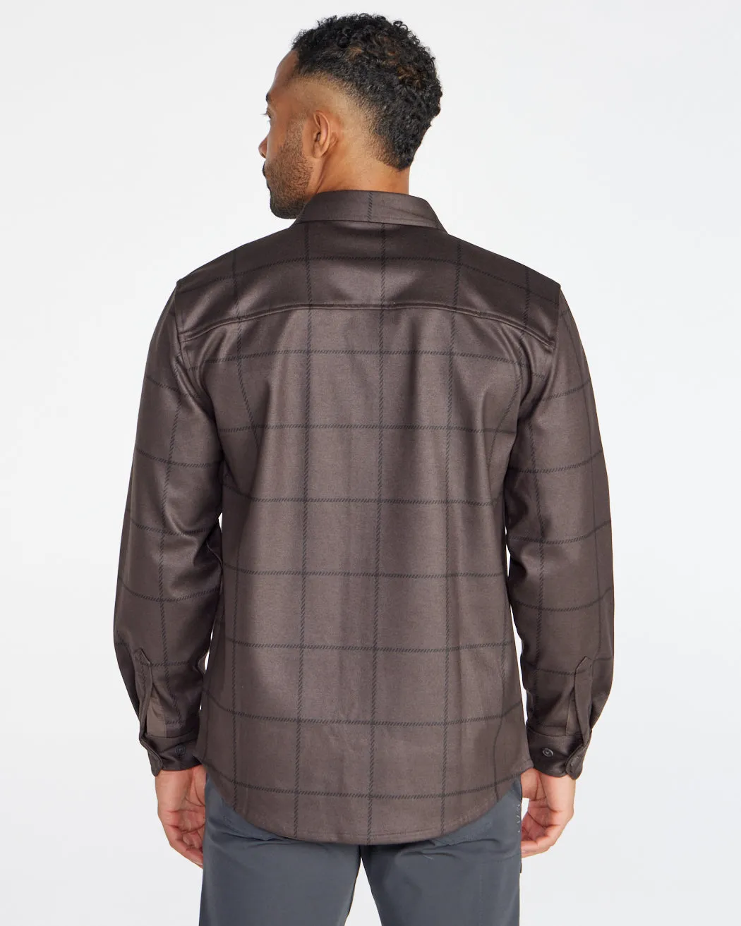 Plaid Coastal Overshirt <!-- Size XXXL -->