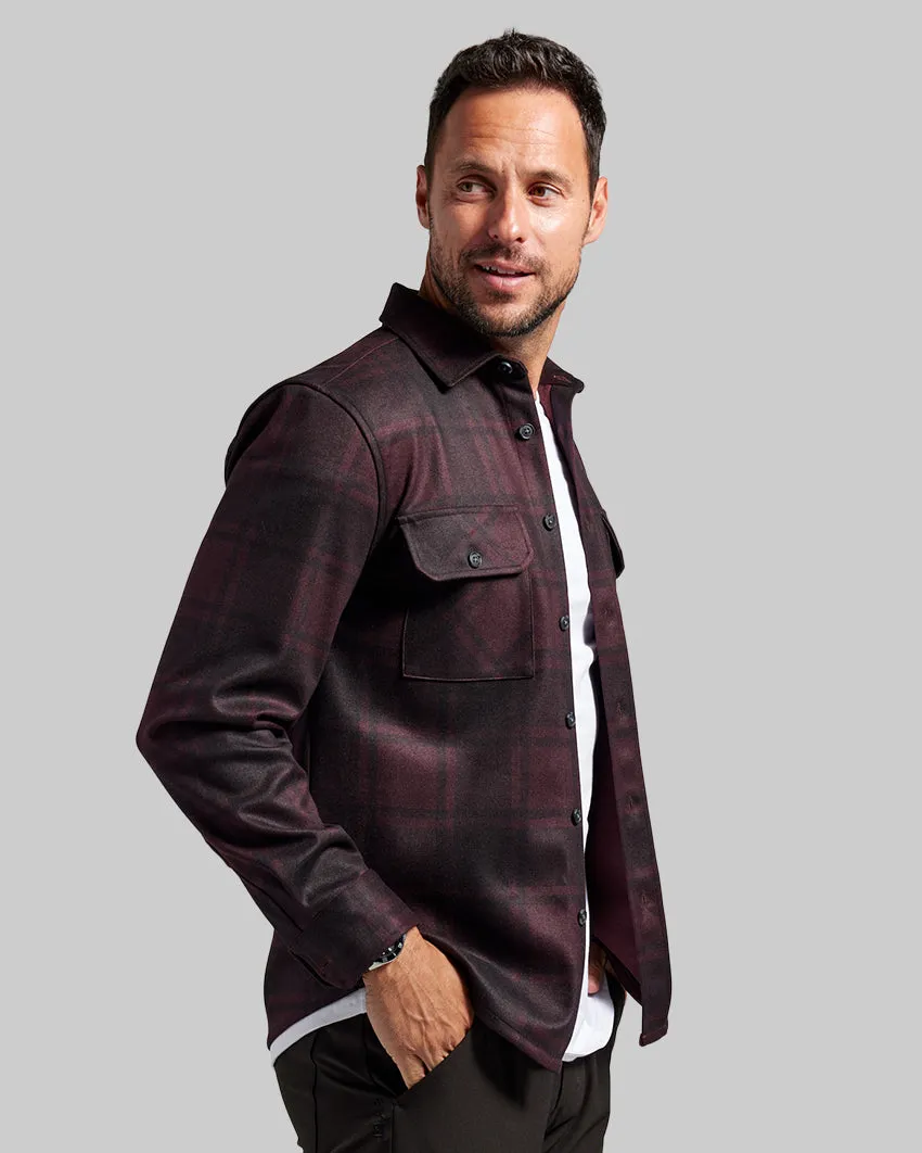Plaid Coastal Overshirt <!-- Size XXXL -->