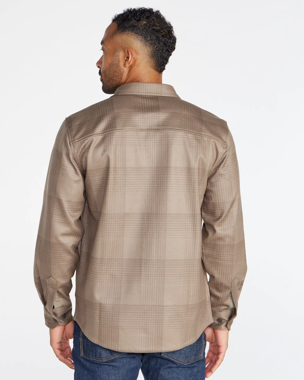 Plaid Coastal Overshirt <!-- Size XXXL -->