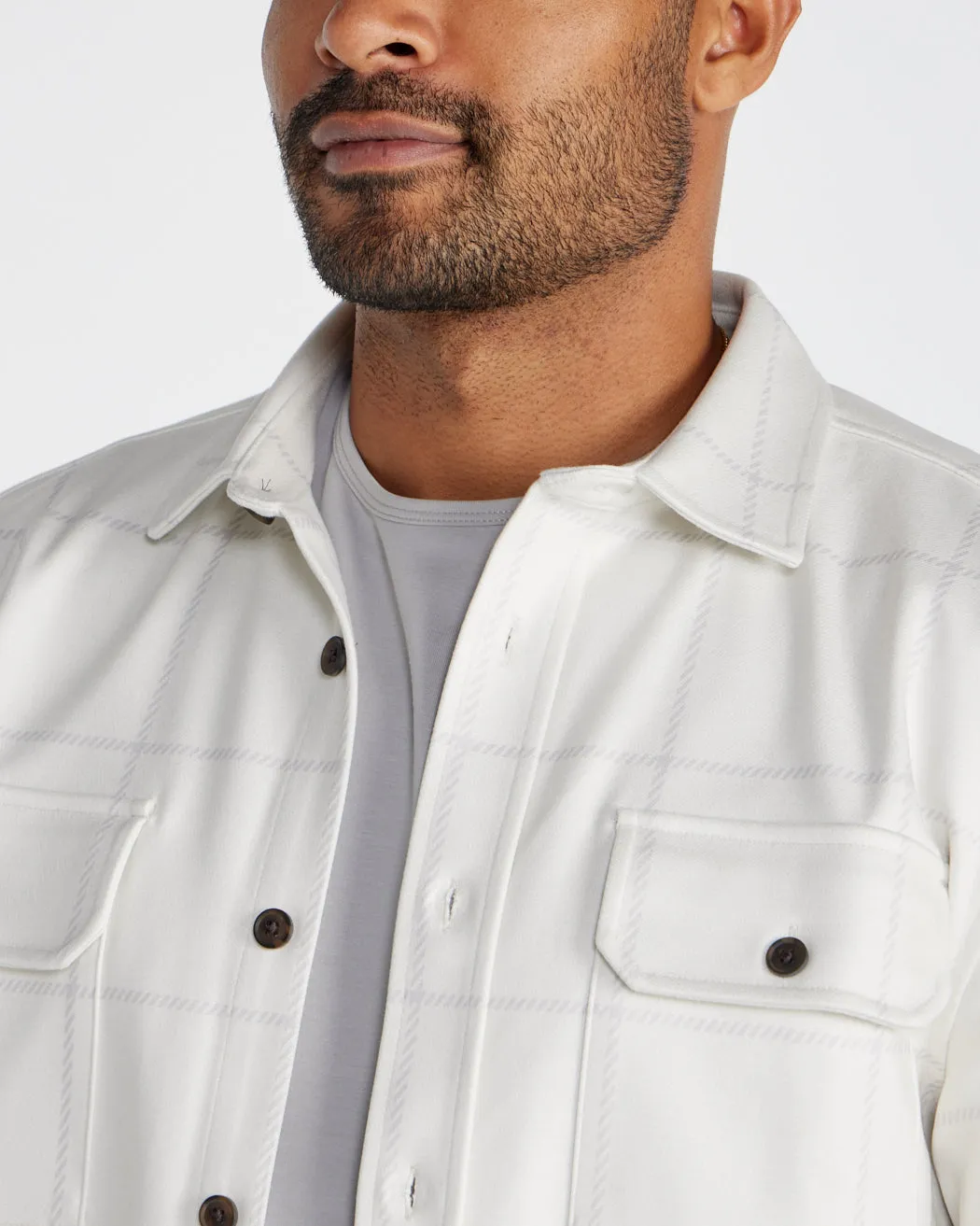 Plaid Coastal Overshirt <!-- Size XXXL -->