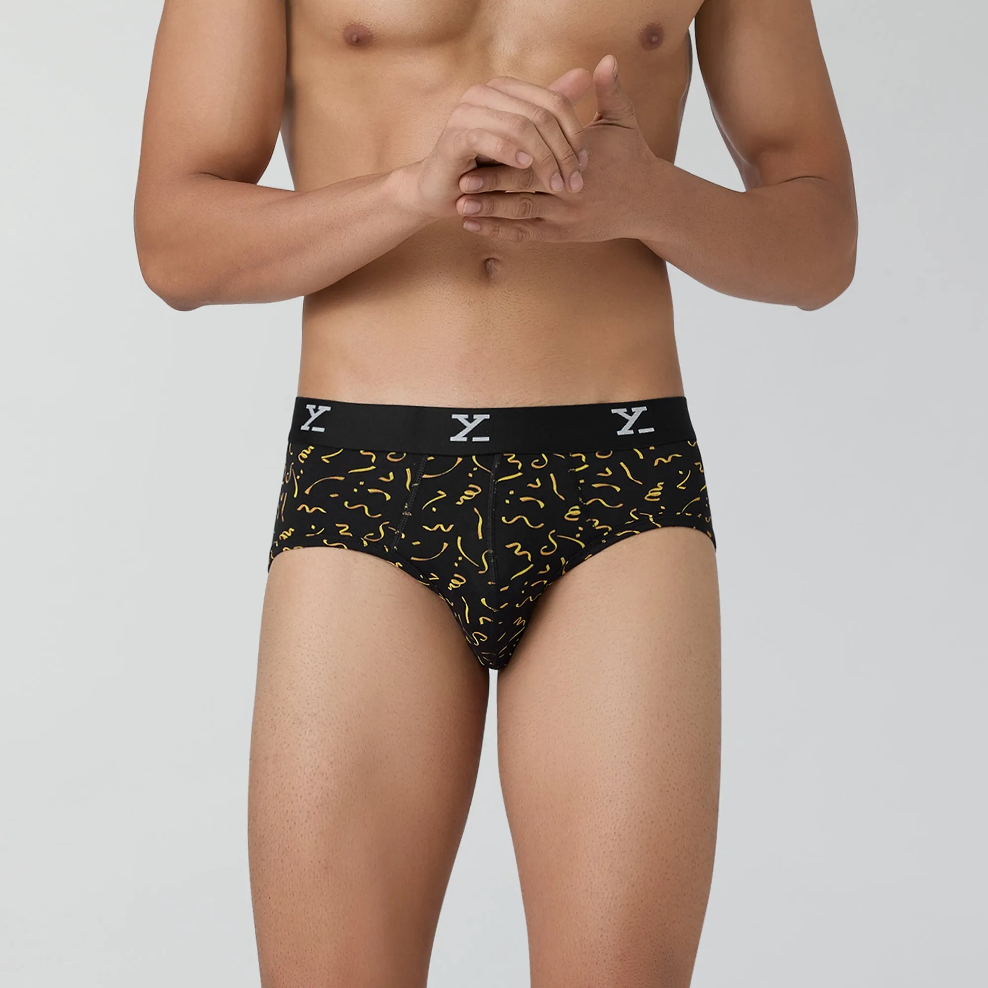 Prints For You Briefs Confetti Black