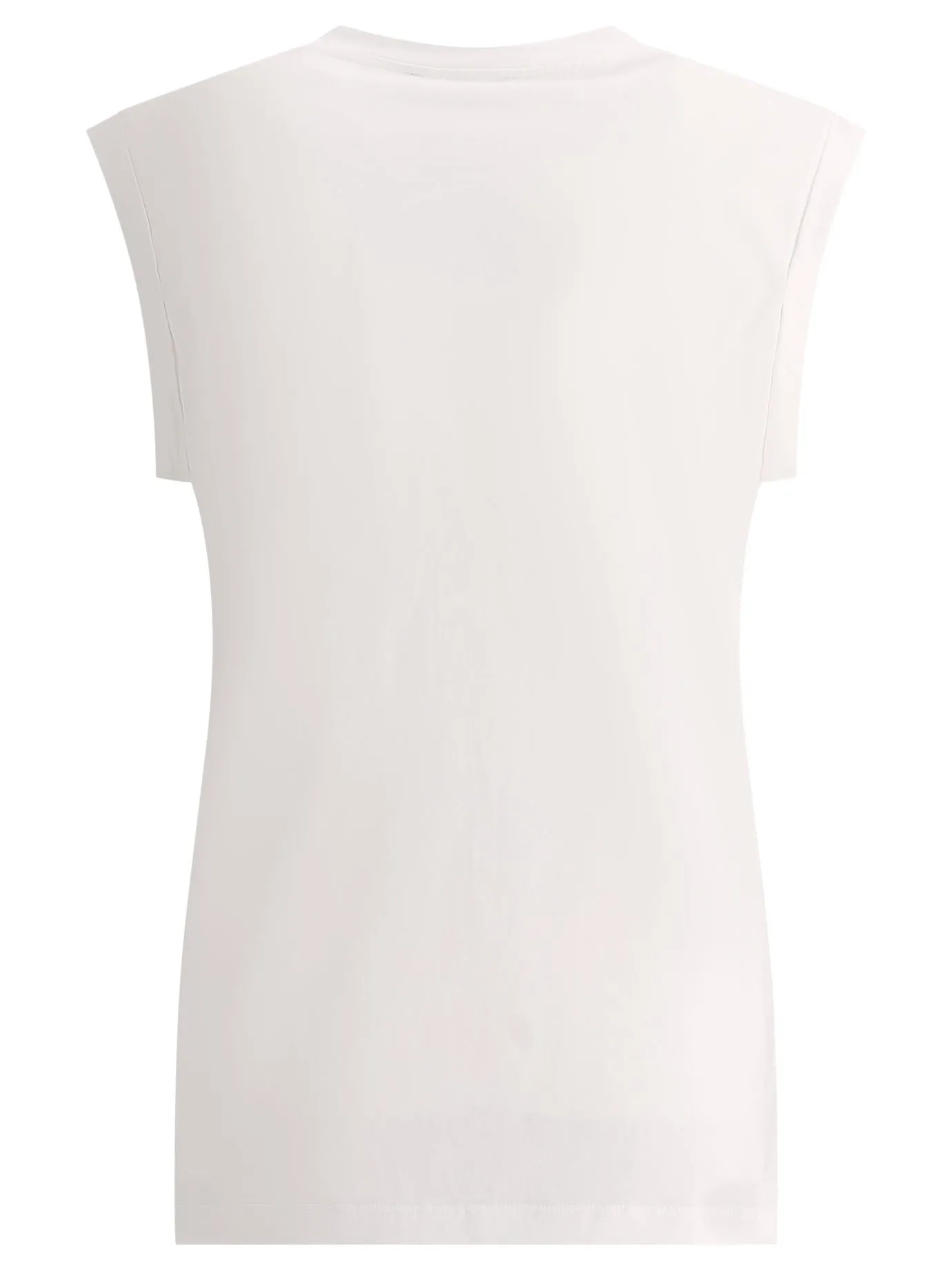 "BALMAIN" TANK TOP WITH BUTTONS