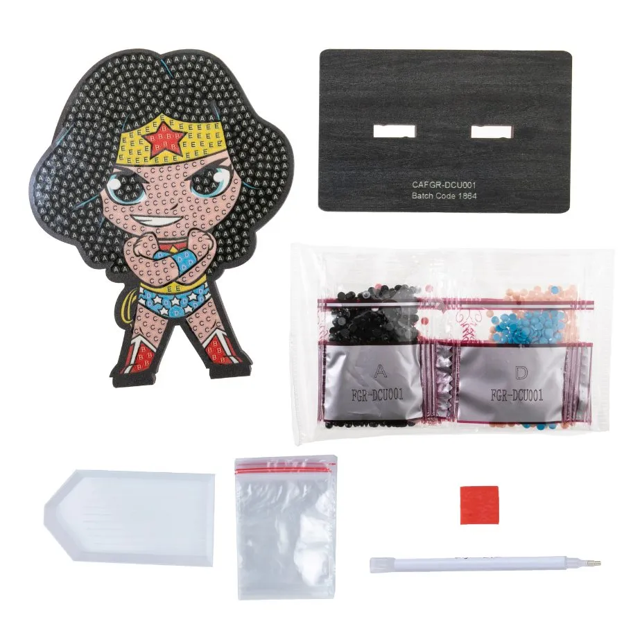 "Wonder Woman" Crystal Art Buddies DC Series 3