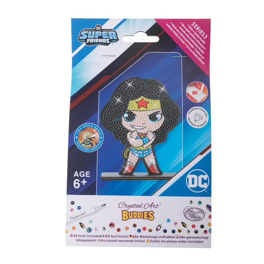 "Wonder Woman" Crystal Art Buddies DC Series 3