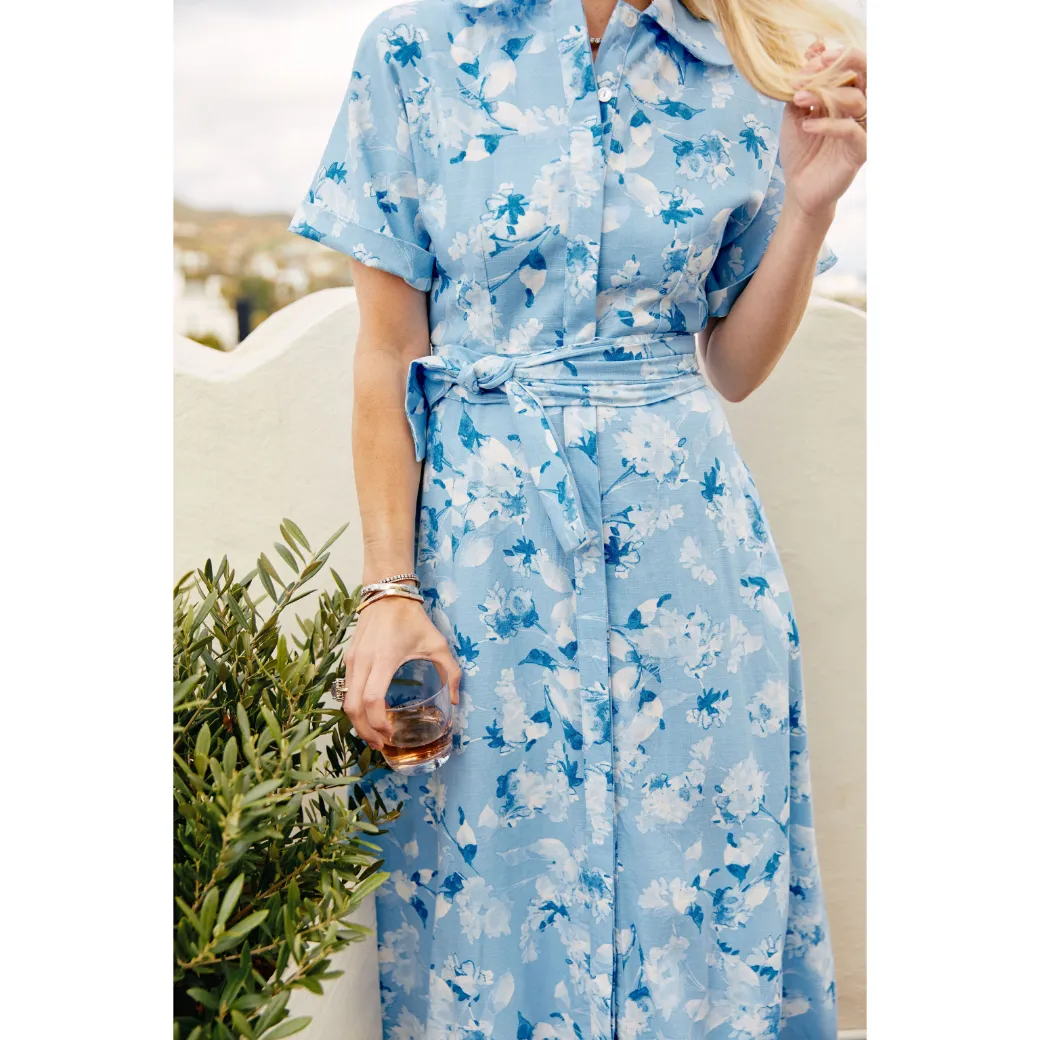 SAMPLE - The Donna Day Gown - Hydrangea