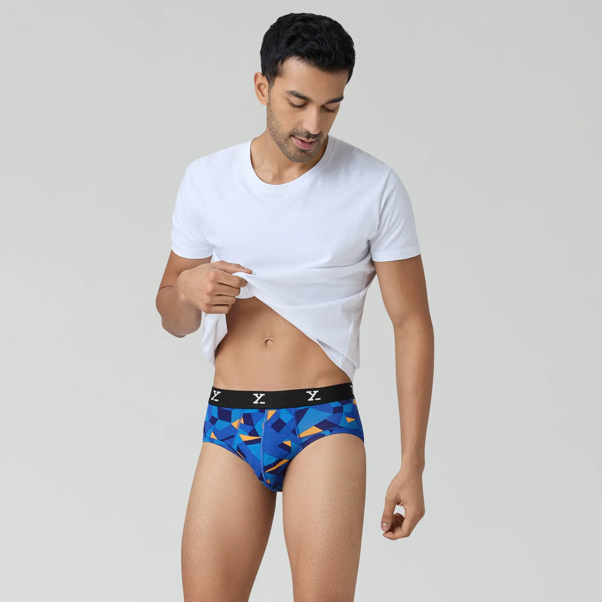 Shuffle Modal Briefs Prism Blue