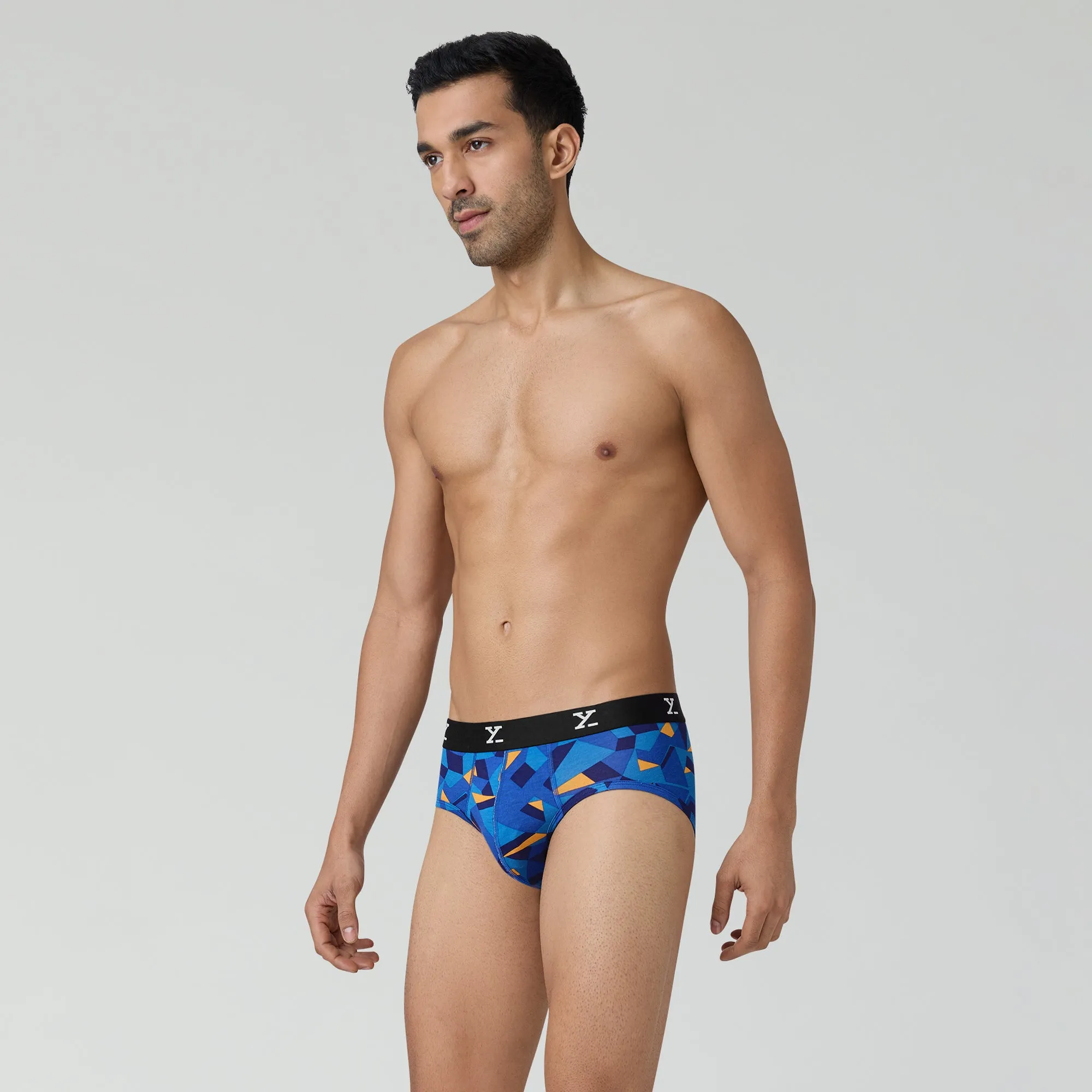 Shuffle Modal Briefs Prism Blue