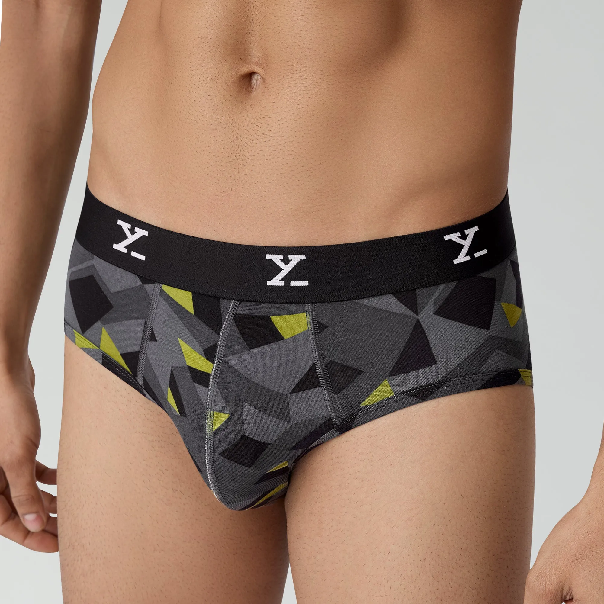 Shuffle Modal Briefs Prism Grey