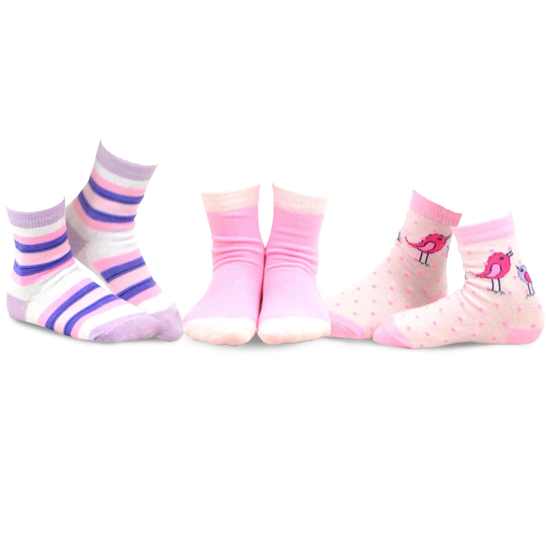 TeeHee Socks Kid's Casual Cotton Short Crew Vintage 18-Pack Gift Box (70846)