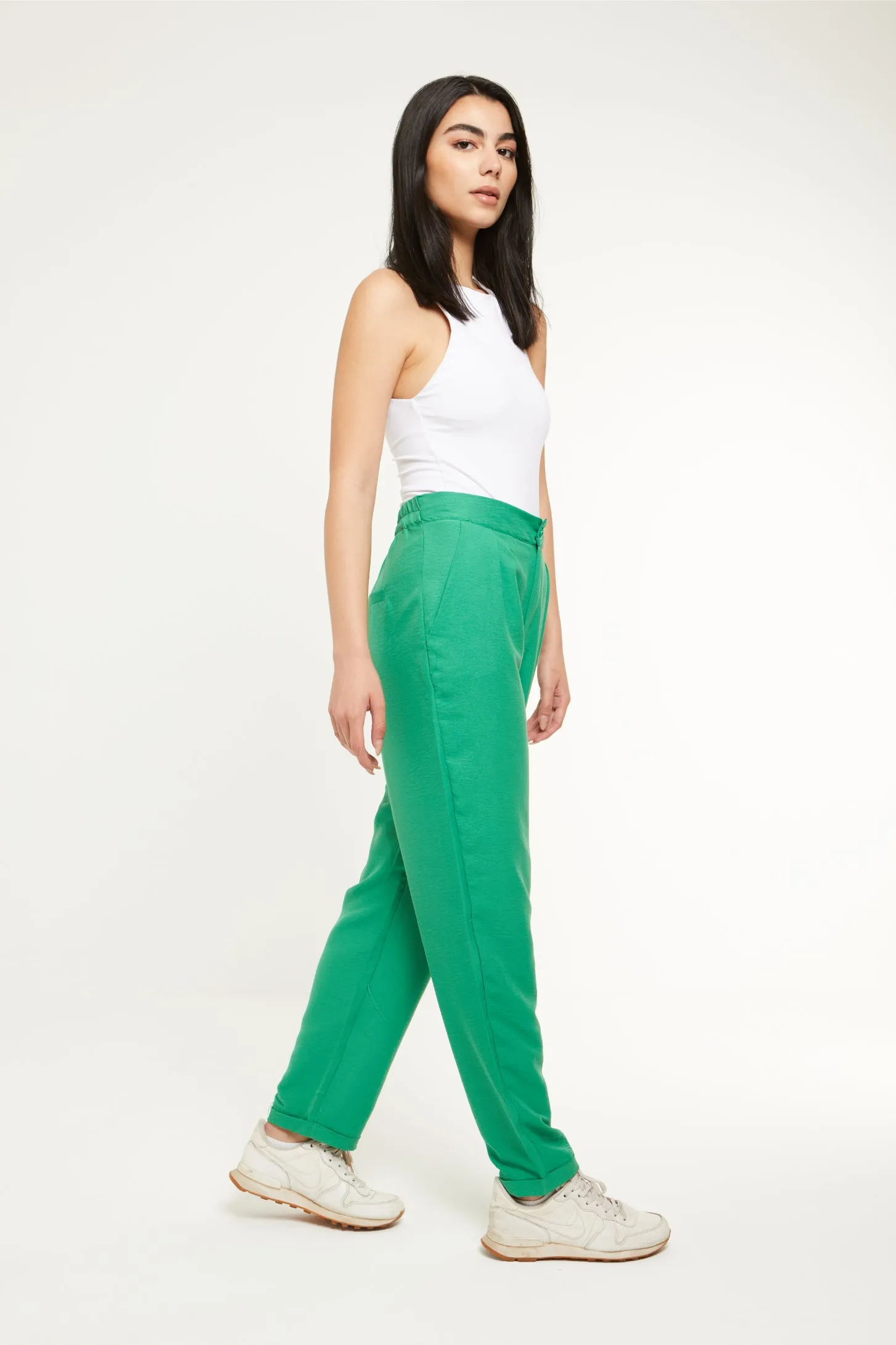 THE EVERYDAY PANTS - GREEN