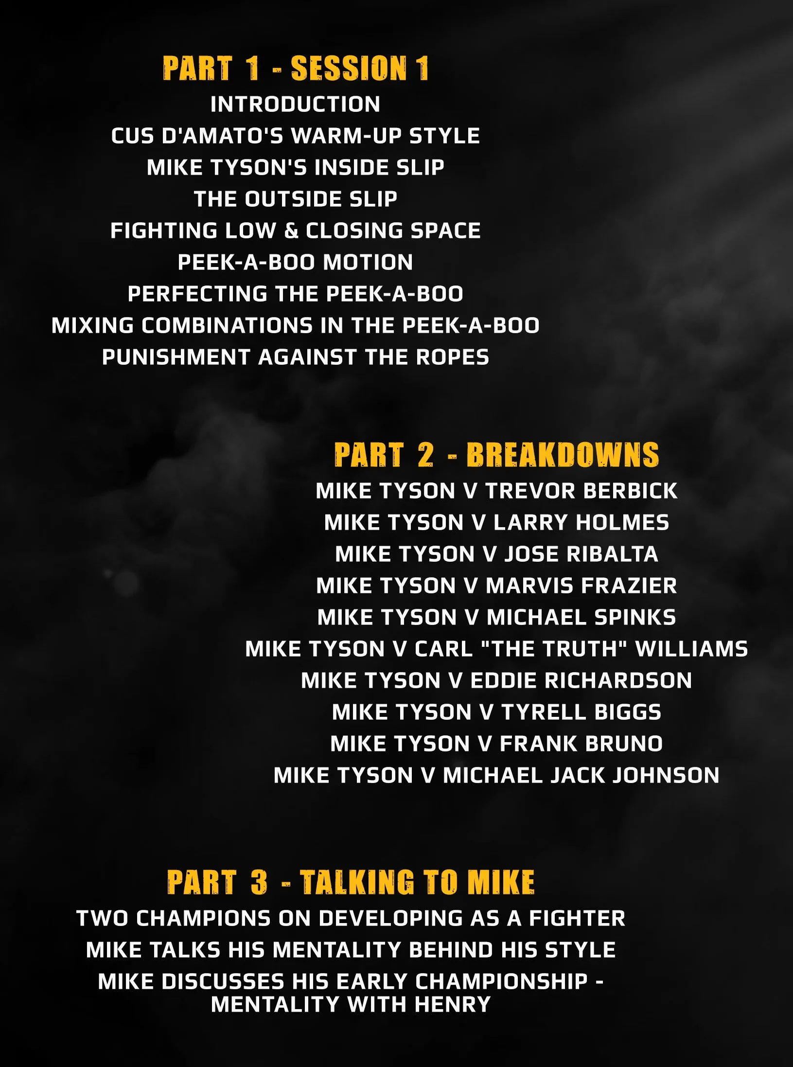 The Fundamentals of the Peekaboo & Power Punching by Mike Tyson