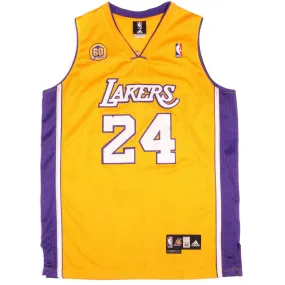 VINTAGE ADIDAS NBA LOS ANGELES LAKERS KOBE BRYANT JERSEY 2007 SIZE 48