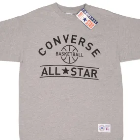 VINTAGE DEADSTOCK CONVERSE BASKETBALL ALL STAR TEE SHIRT 1990S XL MADE IN USA