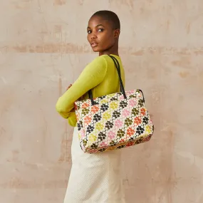 Watson Tote - Puzzle Flower Multi