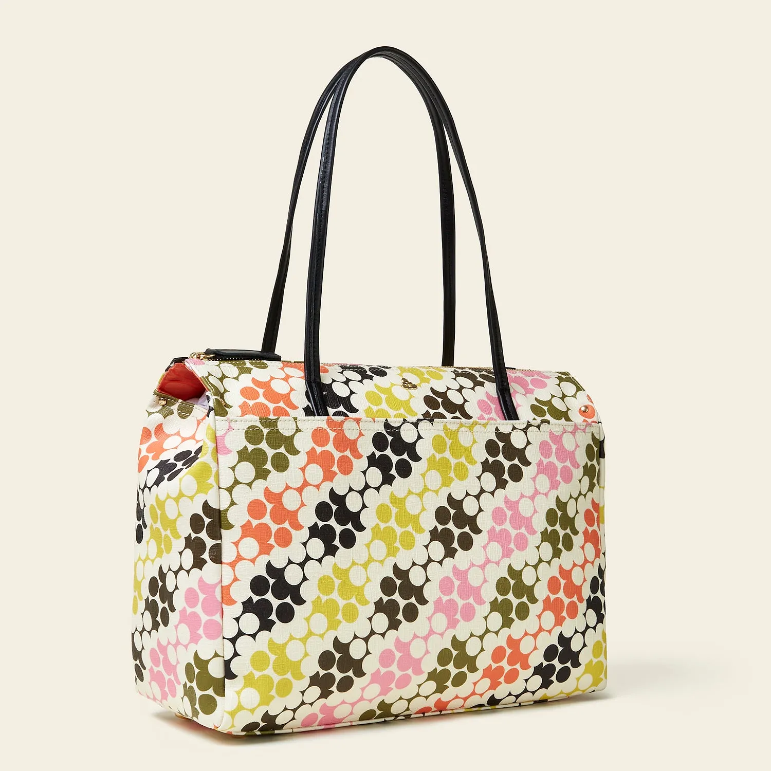 Watson Tote - Puzzle Flower Multi
